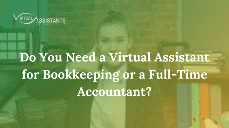 bookkeping virtual assistant